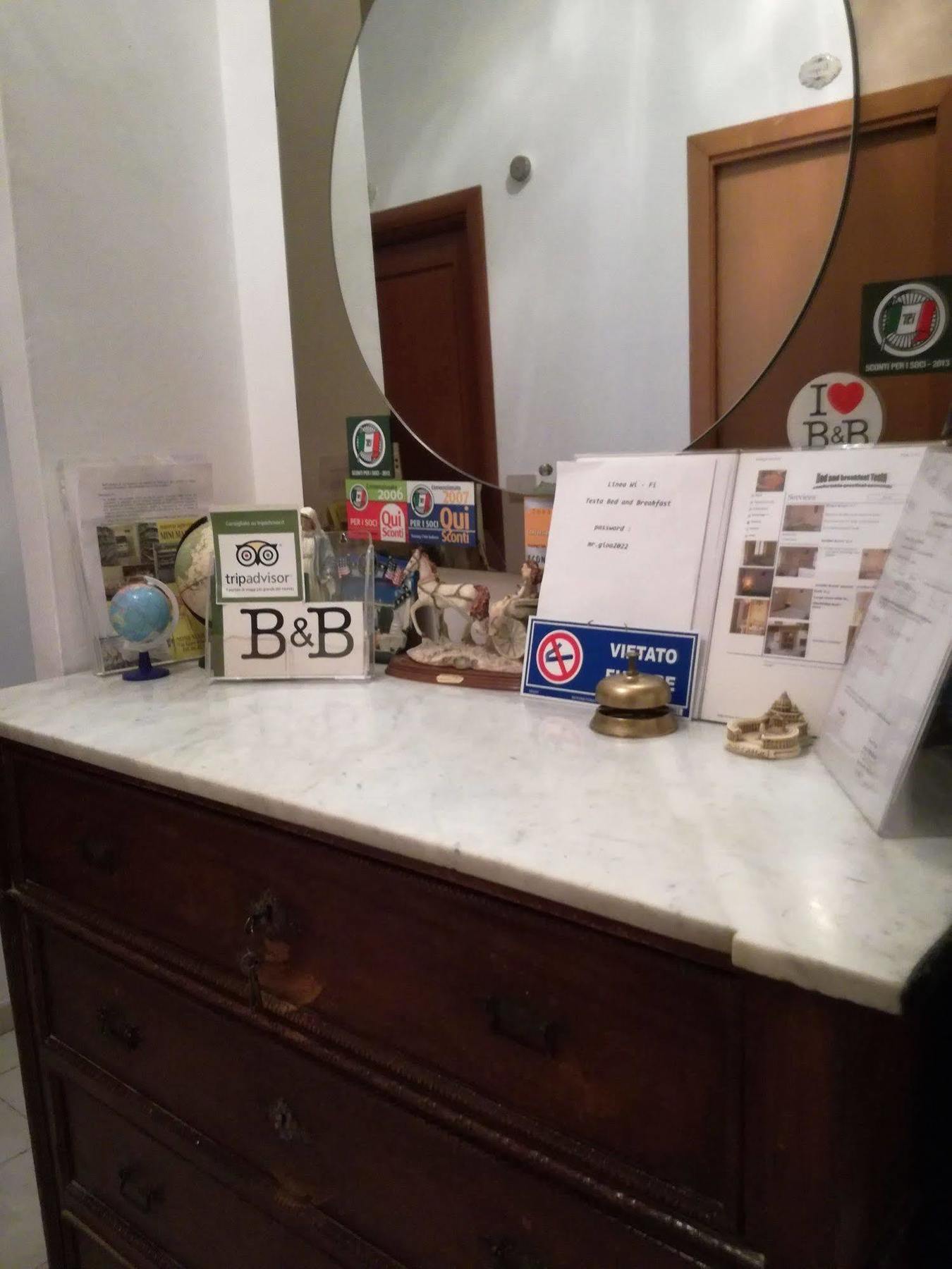 Testa Gioacchino B&B Rome Bagian luar foto